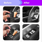 AOCISKA Car Interior Detailing Brush,Soft Bristle Cleaning Brush Car Detailing Brush Dusting Brush,Car Interior Cleaning Tool,Auto Detail Brush Car Dash Duster Brush (Tri-Color)