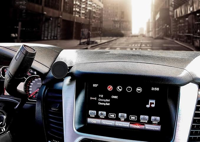 Course Motorsports Direct Fit Phone Mount - Chevrolet/GMC Tahoe, Yukon, Suburban (2015-2020) - Dual - Magnetic - Compatible with MagSafe