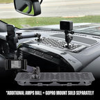 Bulletpoint Mounting Solutions RubiGrid Metal Dash Mount Phone Holder Compatible with 2021-2025 Ford F-150 and 2021-2023 Ford Raptor (Spring-Loaded)