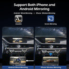 Wireless CarPlay Android Auto Decoder Retrofit Kits Compatible with Lexus ES200 ES250 ES260 ES300 ES350 for Joystick/Small touchpad from 2015-2020, Supprot Navigation, Mirror Link, Back-up Camera