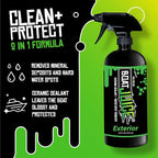 Boat Juice 2in1 Exterior Boat Cleaner & Protectant | Water Spot Remover with SiO2 Ceramic Sealant | Pina Colada Scent | Marine Detailing & Boat Cleaning Supplies, Accessories | Made in USA (1 Gallon)