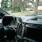 Bulletpoint Mounting Solutions Aluminum Air Vent Phone Mount Compatible with 2015-2020 Ford F-150, 2017-2022 Super Duty & 2018-2021 Expedition (Spring-Loaded)