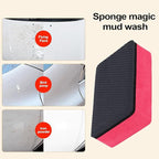 Car Clay Bar Sponge Detailing Block Cleaning Pad Contaminant Eraser Paint Grime Debris Restore Finish Auto Care Tool Kit Soft Abrasive Safe Efficient Shine Smooth Grip