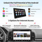 [9inch] ATOTO A6 PF Android Car Stereo, Double-DIN Radio, Wireless CarPlay & Wireless Android Auto, Mirror Link, GPS Tracking，in-Dash Navigation, Dual Bluetooth, HD LRV, 2G+32G, A6G209PF
