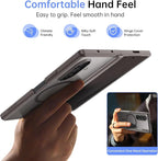 MOBOSI Magnetic for Z Fold 7 Case with Privacy Screen Protector, Samsung Galaxy Z Fold7 Cover[Compatible with Magsafe & Full Body Hinge Protection] Shockproof Phone Cases for zfold 7, Gray