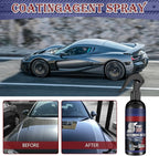 Rayhong Multi-Functional Coating Renewal Agent, 3 in 1 Ceramic Car Coating Spray, Multi-Functional Coating Renewal Agent, Nanotechnology Plastic Parts Refurbish Agent(2PCS)