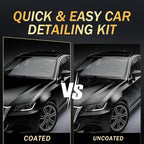 Ceramic Coating for Cars, 20H High-Grade Graphene Coating for Automobiles, Complete Detailing Kit, 10+ Years of Lasting Defense, Intense Glossy Look, Use After Washing & Polishing, 70ml