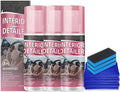 Polishing Cleaner Car Interior, 2026 Upgrade Car Interior Cleaner Spray, All Purpose Car Interior Detailer Cleaner for Dashboards, Seats, Leather, Plastic-3Pcs
