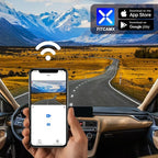 Fitcamx Front 2K+Rear 1080P Dash Cam Adapts for Genesis G70 2019-2026 (Part No Ends with#G9000), OEM Style, Dual HD Video, WiFi & APP, Loop Recording, Gravity Sensor, Easy to Operate, 64GB Card