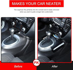 Center Console Gear Shift Organizer Tray Compatible with 2011-2019 Nissan Juke and Nissan Infiniti ESQ Storage Box Accessories Gear Shift Center Console Side Tray Black Hanging Storage Box