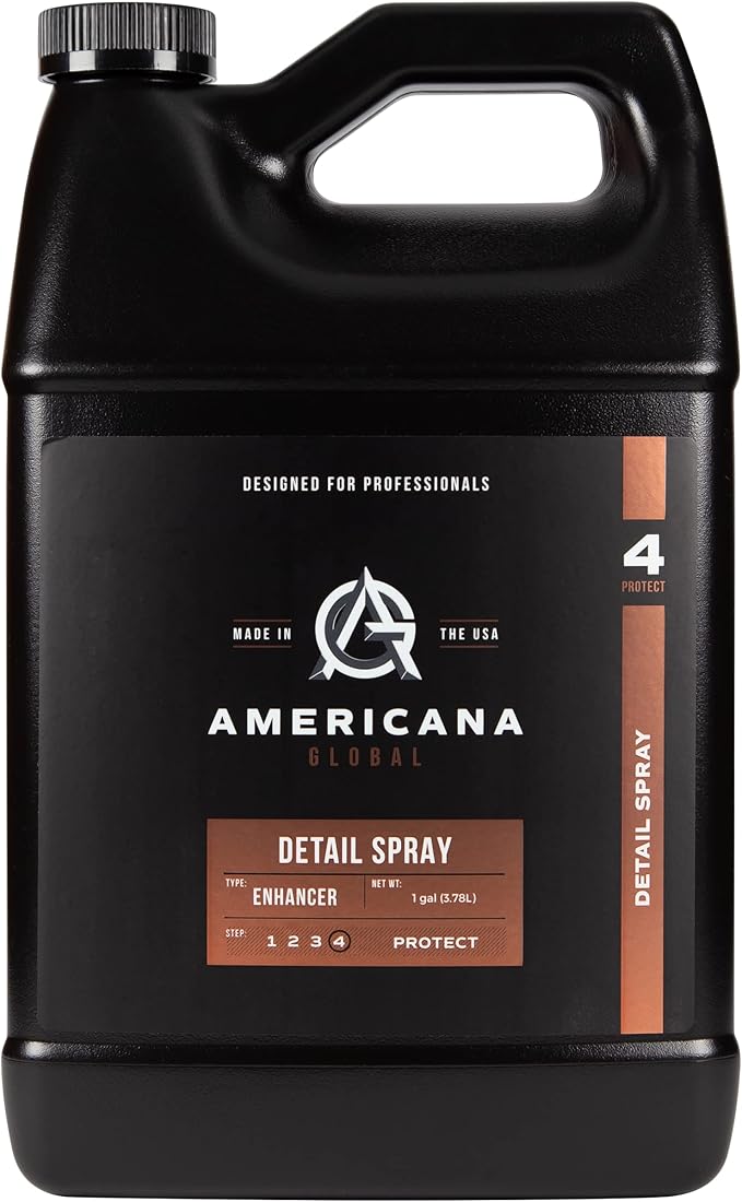 Detail Spray, 1-Gallon - Ready-to-Use Waterless Wash & SiO2 Detailing Spray