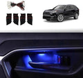 Door Bowl Light Fit for Toyota RAV4 2019 2020 2021 Inner Door Handle Accessories Bowl Shape LED Light Ambient Light Interior 4 pcs (Blue)