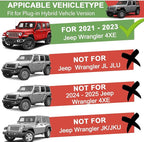 Magnetic Phone Mount for Jeep 2021-2023 Wrangler JL JLU 4XE - Dashboard Phone Holder with Magsafe for Jeep Wrangler JL 4XE Accessories (Not for Gladiator)
