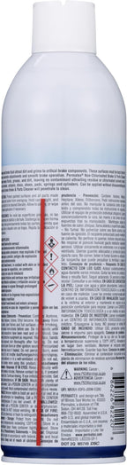 Permatex 82220 Non-Chlorinated Brake and Parts Cleaner, 14.5 oz. Aerosol Can, Pack of 1