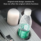 2PCS Center Console Cup Holder for Toyota Sienna 2021-2025 Cup Holder Relaxed Grip Drink Organizer Sienna Interior Accessories(Gray)