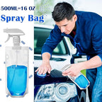 400g+100g Car Clay Wash Mud Set, 6P Magic Clay Bars Cleaner/ 20P Lubricant Tablets/Spray Bag/Gloves/Towel for Auto Detailing