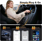 Wireless CarPlay Adapter for Apple [2026 Upgraded A7-Ultra Chip] Multi-User, Full-Auto Car Play Wireless Adapter for iPhone 6-17 Pro Max, Zero Latency, Cars 2015+, Plug & Play