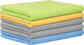 AIDEA Microfiber Cleaning Cloth 5 Pack, Microfiber Towels for Cars, Soft & Absorbent Cleaning Rags, Premium Lint Free Shop Towels for House, Kitchen, Car, 12inx16in