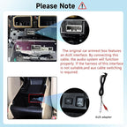 [4G+64G] Android 15.0 Car Stereo for Honda Accord 8th 2008-2013 Support Wireless Carplay/Android Auto with 10.1 Inch 1280 * 720P IPS Touchscreen 5Ghz-WiFi GPS Navigation BT FM/RDS Radio Backup Camera