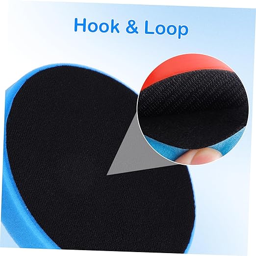 ULTECHNOVO Car Polishing Compound Kit 5 Pcs Buffer Polisher Pads Polishing Pads for Drill Car Polishing Set Buffer Pads Sponge Polishing Pad