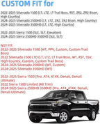Phone Holder for 2022-2025 Chevrolet Chevy Silverado1500/GMC Sierra 1500 2500HD 3500HD Accessories 13.4-inch Screen Fixed Clip, Automobile Cradles Phone Mount, Cell Phone Base Not Block Air Vent