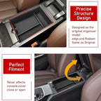 TTCR-II Compatible with 2019-2024 2025 2026 BMW 3 Series Center Console Organizer, For BMW 4 Series Console Organizer Tray i4 G26 2021-2026, For G20 325i 328i 330i and G22 430i 440i Center Armrest Box