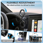 Car Phone Holder for Toyota Camry LE/SE 2026 2025 (Only for 8-Inch Screen) 360° Rotation Magnetic Cell Phone Mount, Compatible with Magsafe, Does Not Affect Air Vent