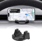 Dashboard Phone Mount for Tesla Model 3 Y Car Cell Phone Holder Silicone Non-Slip Phone Stand Compatible with All Smartphones (for 24-25 Model 3 Highland & 25 Model Y Juniper)