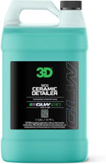 3D SiO2 Ceramic Detailer 1 Gallon – Quick Detailer with Advanced SiO2 Polymers – Hydrophobic Protection, UV Defense, High Gloss Finish, Ceramic Coating Booster – Professional Car Care – Made in USA