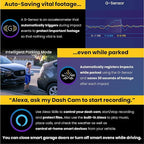 Nextbase 622GW Dash Cam with 128GB Micro SD Memory Card Bundle - Dash Camera for Cars with True 4K 30fps UHD Auto Recording, Wi-Fi, GPS, Bluetooth, Alexa, Image Stabilization, Parking Mode