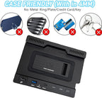Wireless Car Charger for Mercedes Benz A-Class B-Class Gla Glb Cla Amg 2020-2023 All Models Accessory with 15w Wireless and 27w USB Qc3.0 Fast Charging (2024 New)