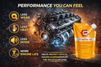 Graphene Engine Treatment – Friction Modifier, Wear Protection, Heat Reduction – High Performance Lubrication (16 oz)