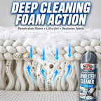 MPD PRO Heavy Foam Upholstery Cleaner with Stain Guard – 22 oz | Deep Cleaning Foam for Upholstery, Fabric & Carpets | Prevents Spills from Penetrating Fibers - Pack of 1