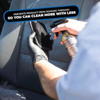 The Rag Company - Interior Scrubber - Soft Microfiber Pad Safe for All Automotive Interior Surfaces; Deep Cleaning with Scratchless and Streak-Free Finish - 4 Pk