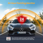 4K Dash Cam Front and Rear Inside, 3 Channel Dash Camera for Cars with 64GB Card, 5G WiFi, Infrared Night Vision, 24H Parking Mode, 360° Wide Angle Wireless Dashcam for Uber/Taxi