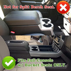 fit for Center Console Organizer Tray 2007-2014 GMC Sierra Chevy Silverado Tahoe Yukon Suburban - GM Vehicles Accessories Replaces 19166288