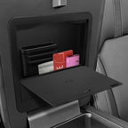 YOJOJOCO Center Console Hidden Box Organizer Compatible with Honda 2023-2025 2026 Pilot ＆ 2024-2026 Ridgeline ＆ 2024-2026 Passport Accessories Black ABS Plastic Material Secret Compartment
