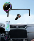 Qi2.2 25W Magnetic Car Mount Charger for 2017 2018 2019 2020 2021 2022 Honda CR-V Accessories,for Fast Charging Cell Phone Holder 5/7 Inch Screen Fixed Clip with Cooling Fan ＆54W Fast Adapter