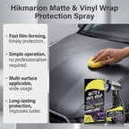 Matte & Vinyl Wrap Protection Spray, 2026 New Cars Vinyl Wrap Protectant Cleaner, Quick Drying Matte Paint Cleaner for Car, Matte Finish Detailer and Spray Sealant for Cars (2Sets)