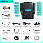 8 Cores 4+64G Radio Upgrade, 2019-2024 for Dodge Ram 1500 2500 3500 Truck Radio Upgrade,12.1 inch Vertical Touchscreen Support Wireless CarPlay Android Auto GPS Bluetooth FM SWC(Inches, 12)
