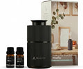 Studio Scent Diffuser Starter Kit with 2 Oils, Home, Car & Office, Waterless Essential Oil Diffuser, Compact & Portable Fragrance Diffuser, Rechargeable, Silent Running, No Residue