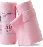 Jessy Home 2 Roll Reusable Paper Towels,100 Sheets Tear Away Microfiber Cleaning Cloth, Lint Free Cleaning Rags for Kitchen, Dishcloth,Household Cleaning Supplies