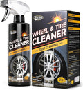 toretark Wheel Cleaner & Tire Cleaner & Rim Cleaner, Professional 3 in 1 Car Wash Iron Remover Cleaning Spray for Car Detailing Supplies 16 Fl Oz