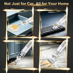 MARTISAN Portable Car Vacuum, 20,000Pa Suction with Strong BLDC Turbo, 3 Speeds, 3-in-1 Versatile Vacuum, 30+ Min Long Runtime, Quick Charging for Desk, Keyboard, Car, Silver