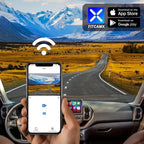 Fitcamx Front 4K+Rear 1080P Dash Cam Adapts for Ford Bronco Sport 2021-2025 (HD2-D5500), 5 Pin Plug, Integrated OEM Look, WiFi & APP, Dual HD Video, Loop Recording, G-Sensor, Easy to Set, 128GB Card