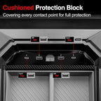 Center Console Organizer Tray Compatible with Tesla Cybertruck 2025 2026 2024,Armrest Storage Tray with USB Expansion Docks for Cybertruck Accessories