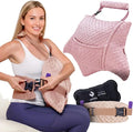 Zomaple Recovery Hysterectomy Pillow with Strap, Gel Pack & Lumbar Support – Post Abdominal Surgery Must Haves – Ideal for C-Section, Laparoscopic & Hernia Healing Comfort