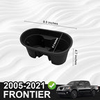 Muslogy Center Console Cup Holder Insert Compatible with 2005-2021 Nissan Frontier Accessories Middle Console Armrest Front Drink Holder Organizer Non-Slip Silicone Drink Stopper