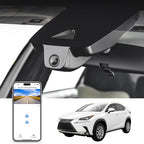 Mangoal 4K Dash Cam Custom for Lexus NX 2018 2019 2020 2021(Model B), 350 300 Sport 250 F Premium,OEM Look, UHD 2160P Video,Parking Mode, WiFi & App,Loop Recording,Easy to Install, 64GB Card