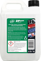 Turtle Wax Zip Wax Car Shampoo 2.5L - Dissolves Tough Stains & Soils with Streak Free Rinsing - Dual Action Concentrated Car Wash & Carnauba Car Wax - Easy to Use, Wash, Rinse & Dry for a Showroom Shine